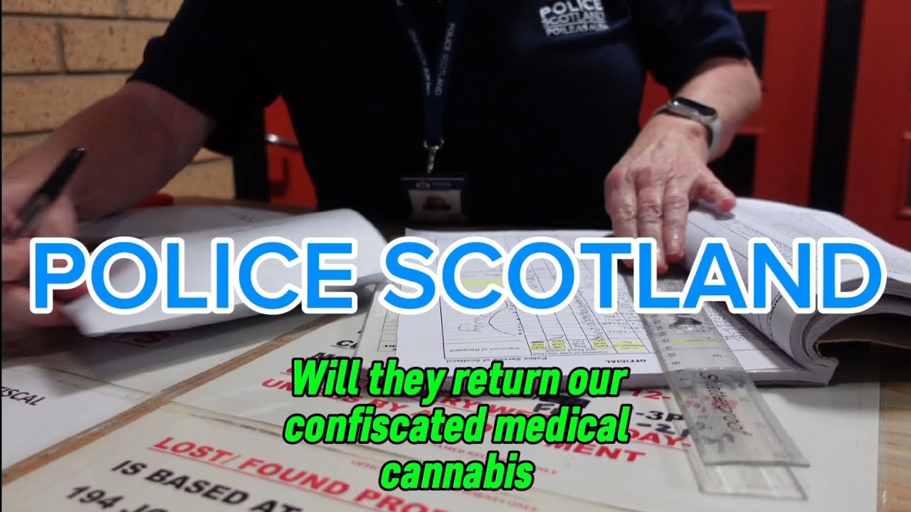 UK LEGAL MEDICAL CANNABIS SIEZED BY POLICE SCOTLAND [VLOG] GLASGOW