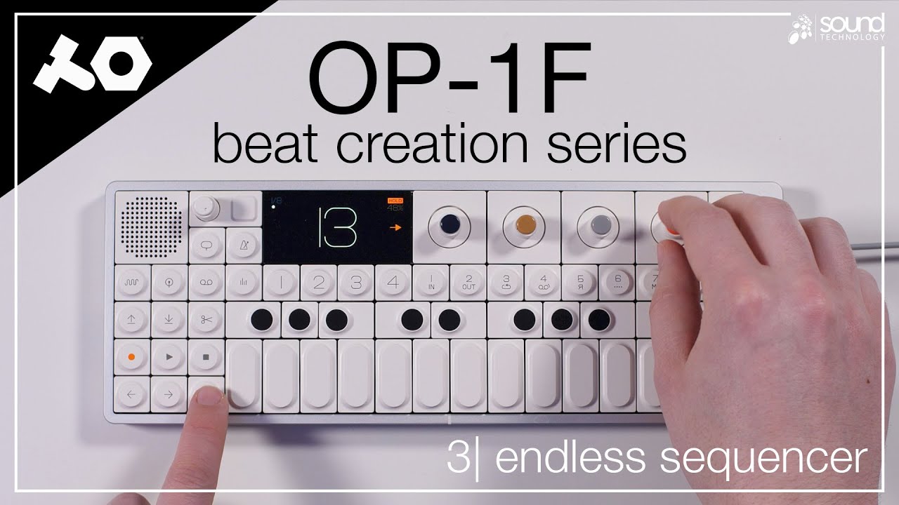 OP-1F Beat Creation Series | EP3: The Endless Sequencer | teenage engineering auf YouTube ansehen OP-1F Beat Creation Series | EP3: The Endless Sequencer | teenage engineering auf YouTube ansehen