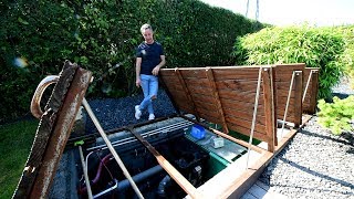 Modern Koi Blog #2587 - Andy's recently rebuilt koi pond filter
