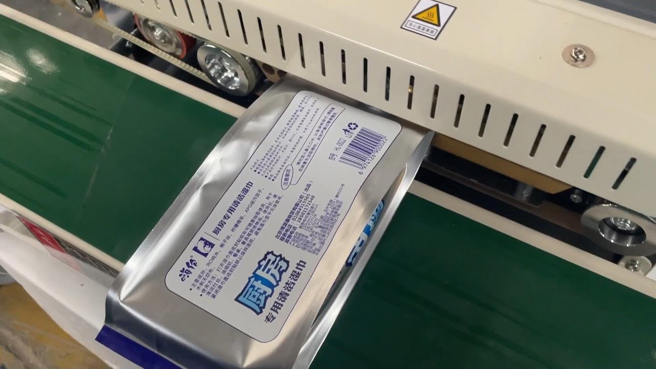 Semi Auto Wet Wipes Making Machine 6 Lane Wet Wipes Machine