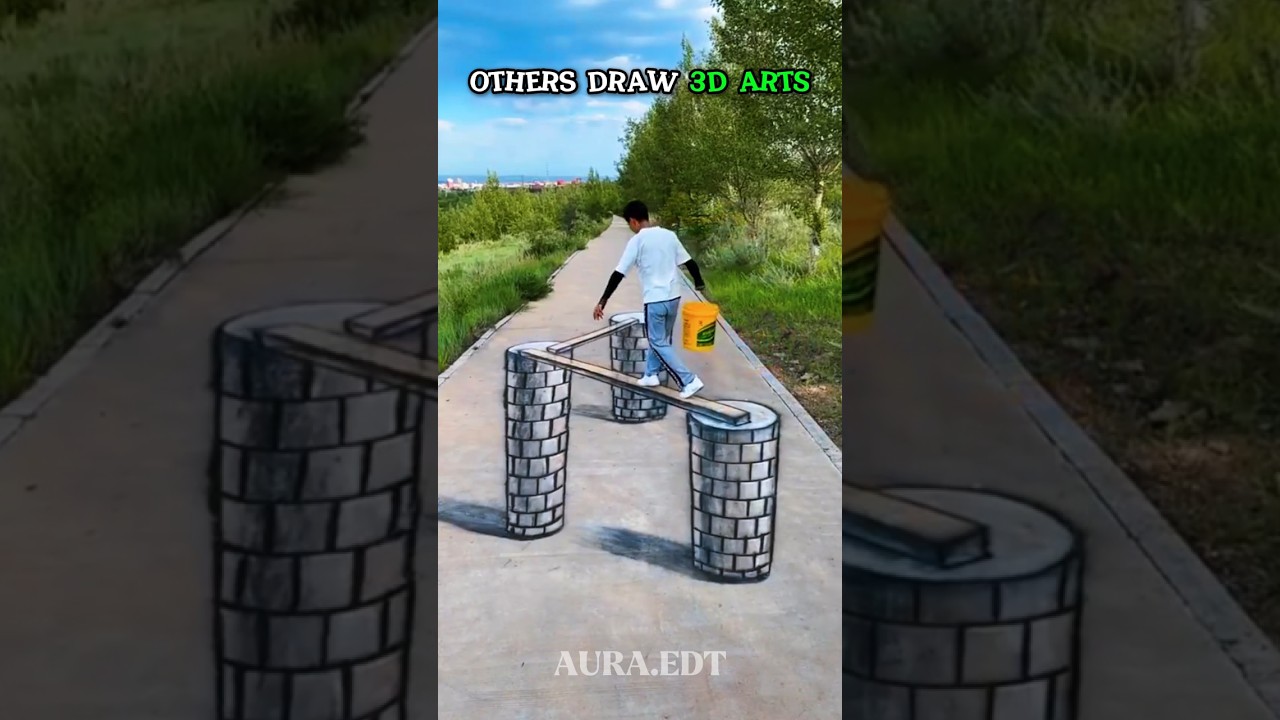 The Last 3D Art Was Insane ☠️ #edit #art #illustration #trollface #usa