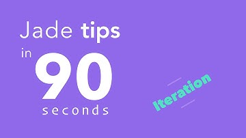 Jade / Pug Tips in 90 Seconds - #10 Iteration