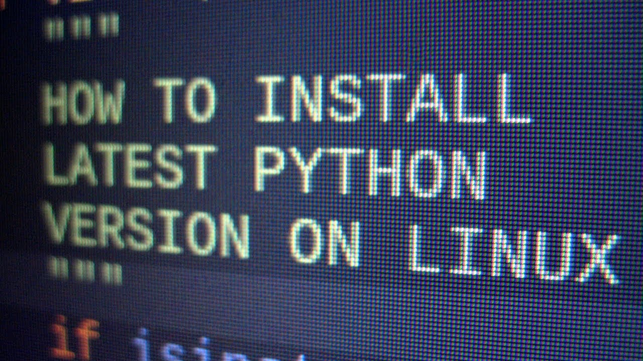 upgrade python linux