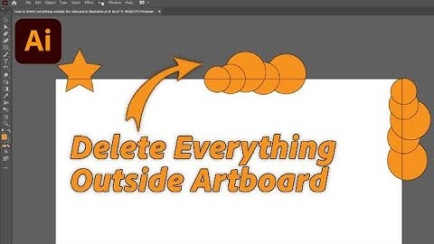 How to Delete Everything Outside the Artboard in Illustrator