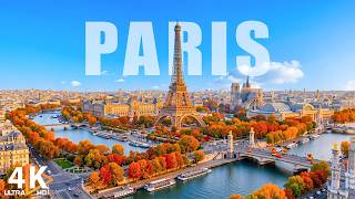 Paris Night 4K Eiffel Tower, Arc De Triomphe Spectacular Autumn City Lights