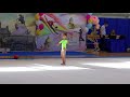 Третьякова Полина 2013 г.р., художественная гимнастика, открытый турнир Аура