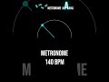 METRONOME 140 BPM Shorts 