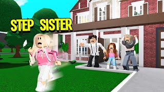 My Step Sister Was SPOILED.. Our Family Kicked Her Out! (Roblox Bloxburg)