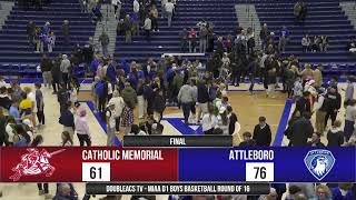 Boys Basketball: Catholic Memorial vs Attleboro 03-04-2025