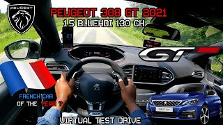 2021 Peugeot 308 GT | POV Test Drive