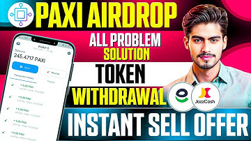 PaxiHub Airdrop Guide | Paxi All Problem Solution | Paxi Token Withdrawal | New Instant Loot offer