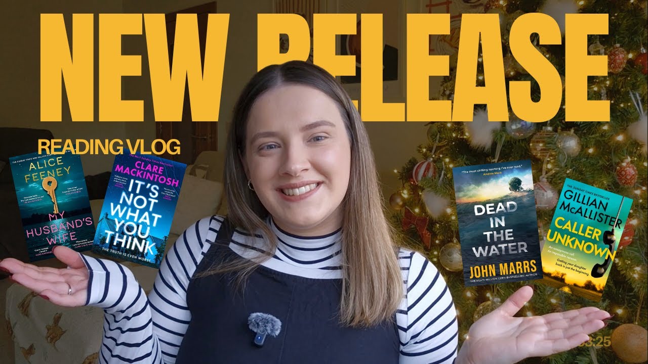 NEW RELEASE THRILLER BOOKS READING VLOG | New Alice Feeney / John Marrs / Clare Mackintosh