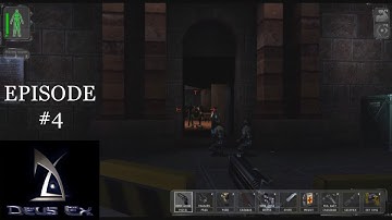 DEUS EX (PC) Part 4 | Blind Playthrough | No Commentary