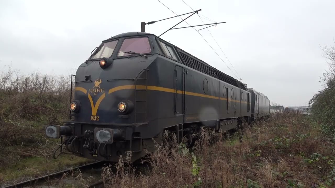 Viking Rail 185 407, 1832 og 1834 i Ringsted 4+10 December 2025