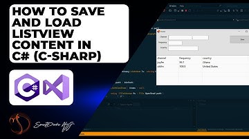 How to Save and Load Listview content to and from file in C#