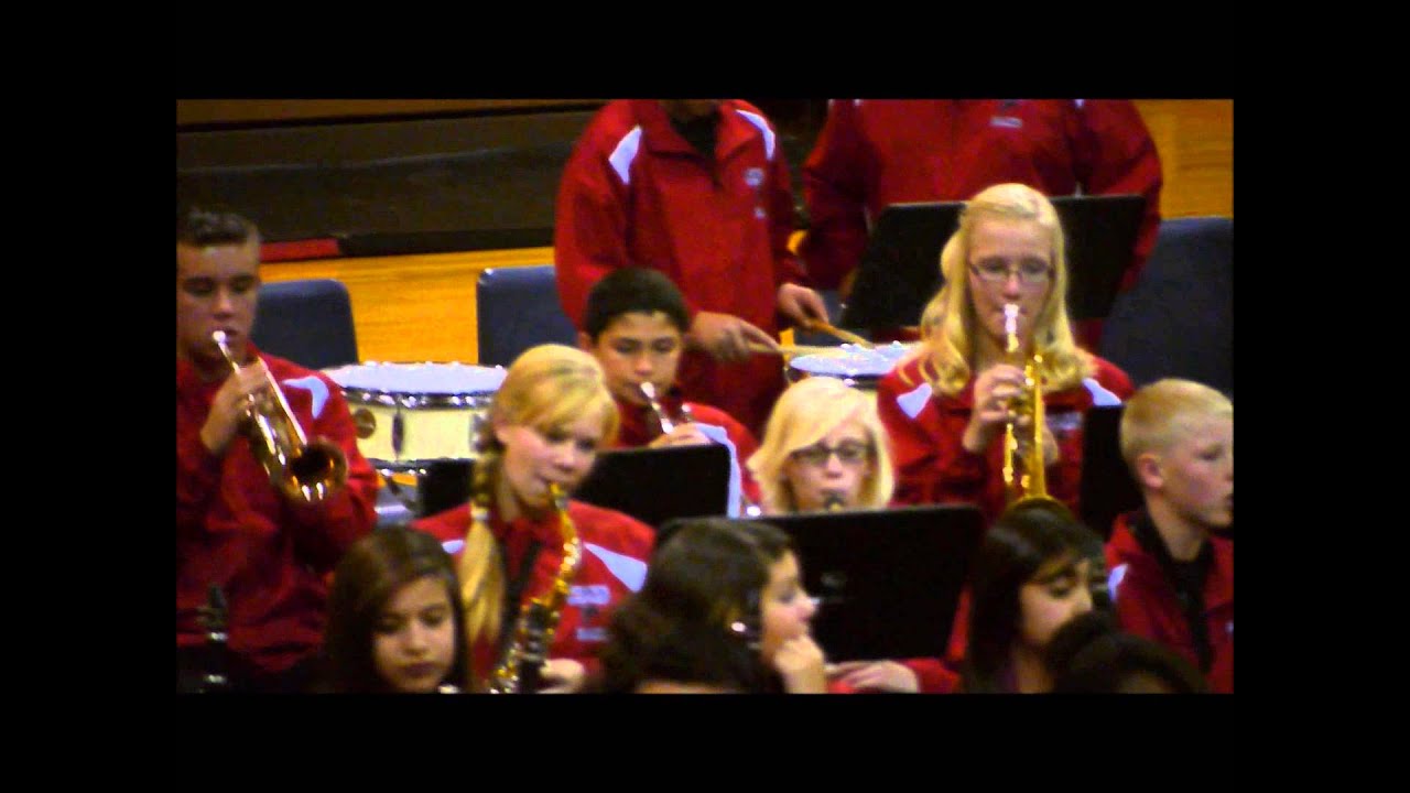 La Jara Middle School Fall Band Concert YouTube