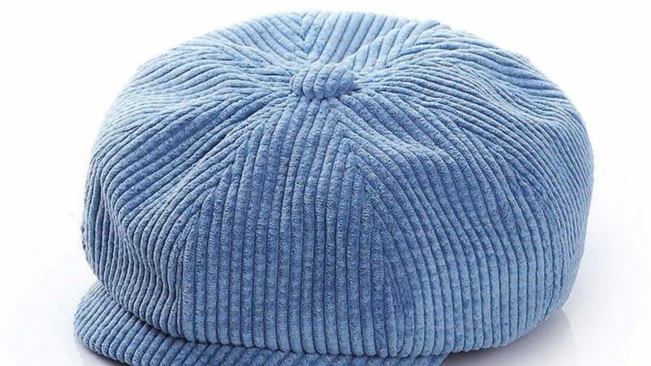 Vintage Baby Hat for Boys Corduroy Newsboy Baby Cap Kids Hats Autumn Winter Baby Boy Hat for 1-7Y