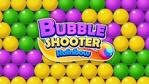 Bubble Shooter Android Gameplay 1 Level 4 & 5 Bubble Shooter Rainbow 🌈🌈🌈