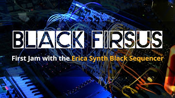 Black Firsus - First Jam with the Erica Synth Black Sequencer
