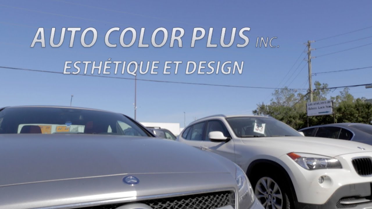 Auto Color Plus Laval - YouTube