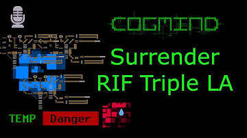 Cogmind Surrender Ending RIF Triple Linked Autogun Run