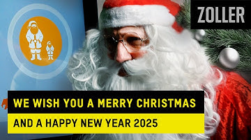 Merry Christmas and Happy New Year 2025 wishes from ZOLLER