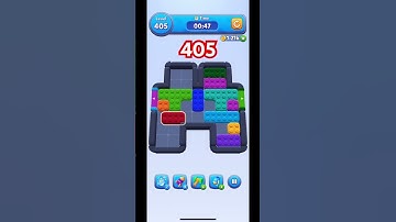 colorblockjam level-405 solution walkthrough