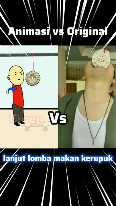 LOMBA MAKAN KRUPUK‼️😔 #funny #memes