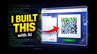 I Vibe Coded a Professional QR Code Generator in 1 Prompt 🤯 (No Coding Experience Needed) #claudeai