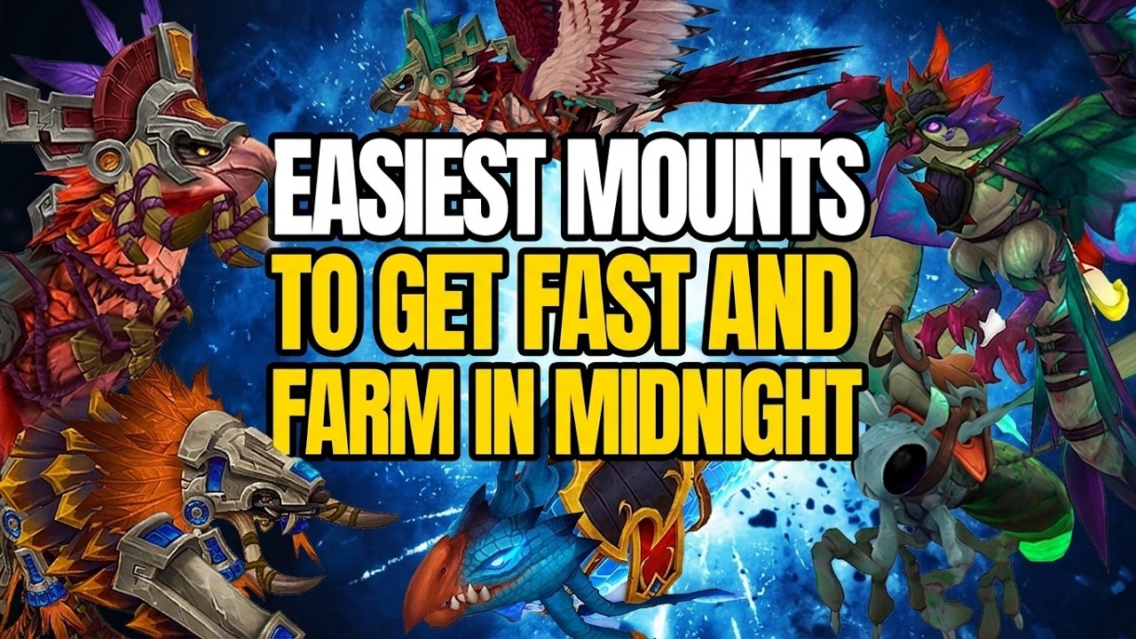 EASY To Get Midnight Mounts And How to Get Them | WoW Midnight - YouTube