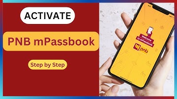 How To Activate PNB mPassbook | Check Punjab National Bank Passbook on Mobile Phone