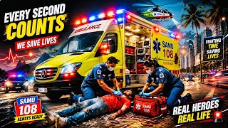 City Ambulance Rescue Simulator 3D Game 911 Us Emergency Ambulance - #ambulancegames #brazil #part43 screenshot 2