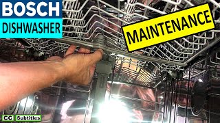 How to clean Bosch Dishwasher for Maximum Efficiency  Bosch Dishwasher Maintenance