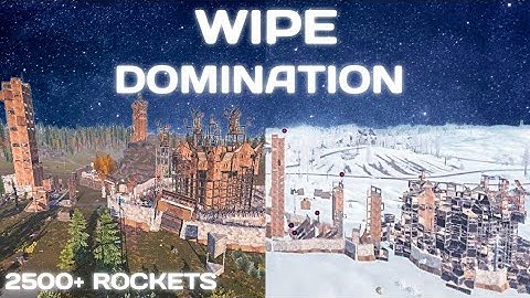 KRP WIPE PROGRESSION 2500+ ROCKETS in Rust/Раст | Vital EU Monthly 2x