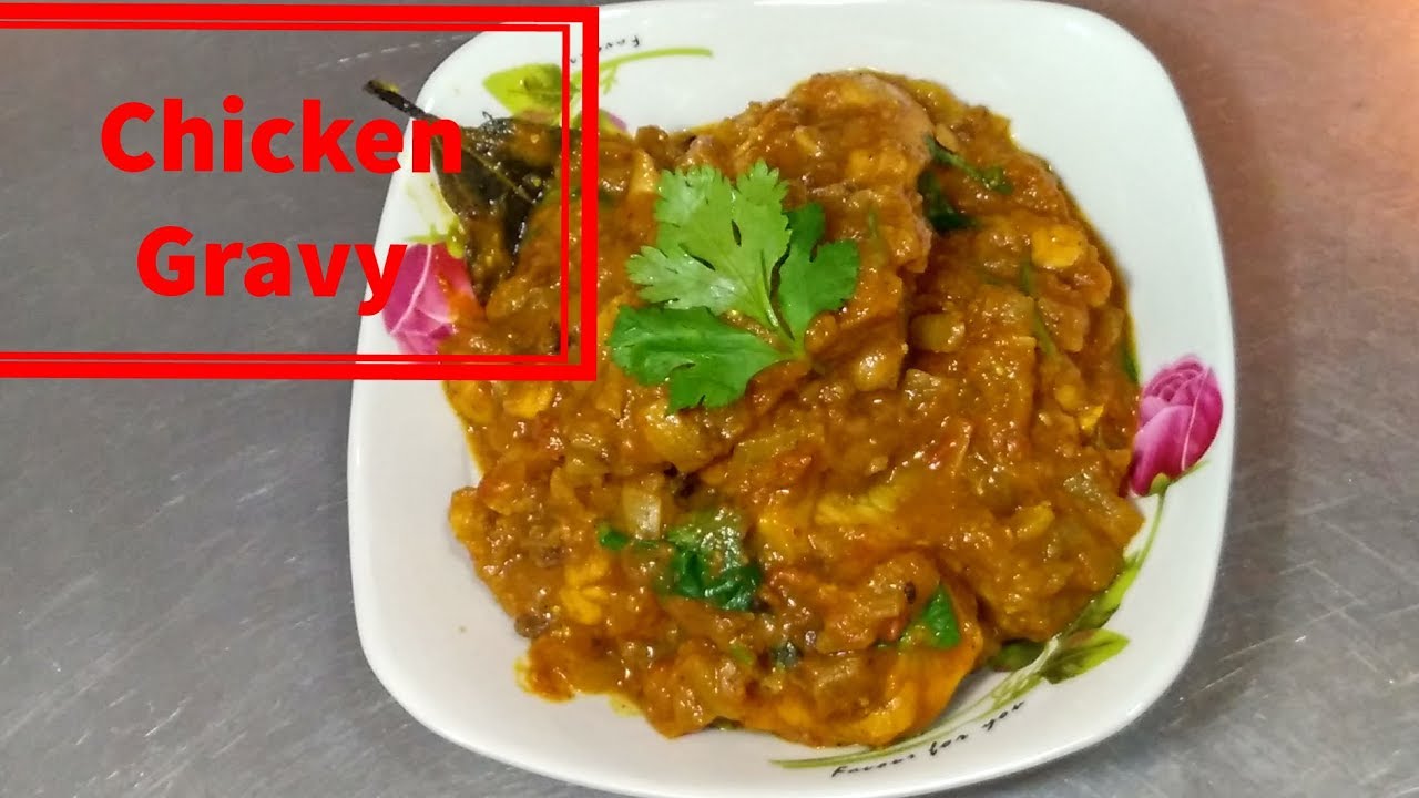 Chicken Gravy Recipe in Tamil / South Indian Chicken Gravy in Tamil