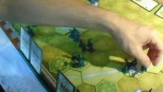174. Memoir '44 - part 2 of 6 - Human vs my AI - scenario 1 (Pegasus Bridge) - Turn 1