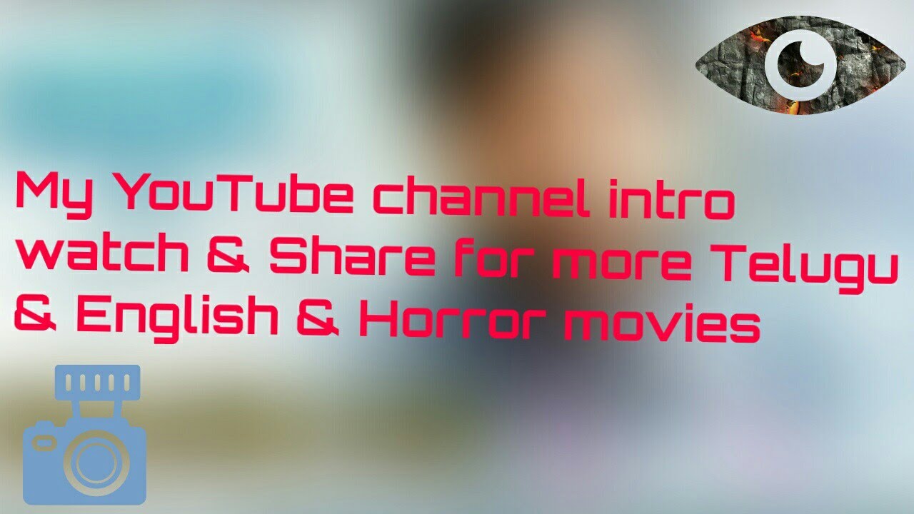 My new channel intro must watch & Subscribe now - YouTube