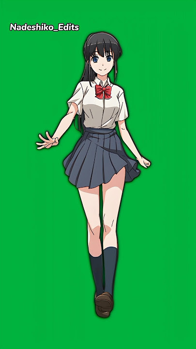 Spin Waifus!! ❤️🌺 | Green Screen