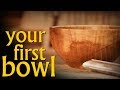 Turn Your First Bowl - A video class on bowl turning.