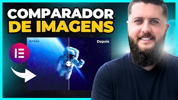 Como Criar um COMPARADOR DE IMAGENS no Elementor [Função Antes e Depois]