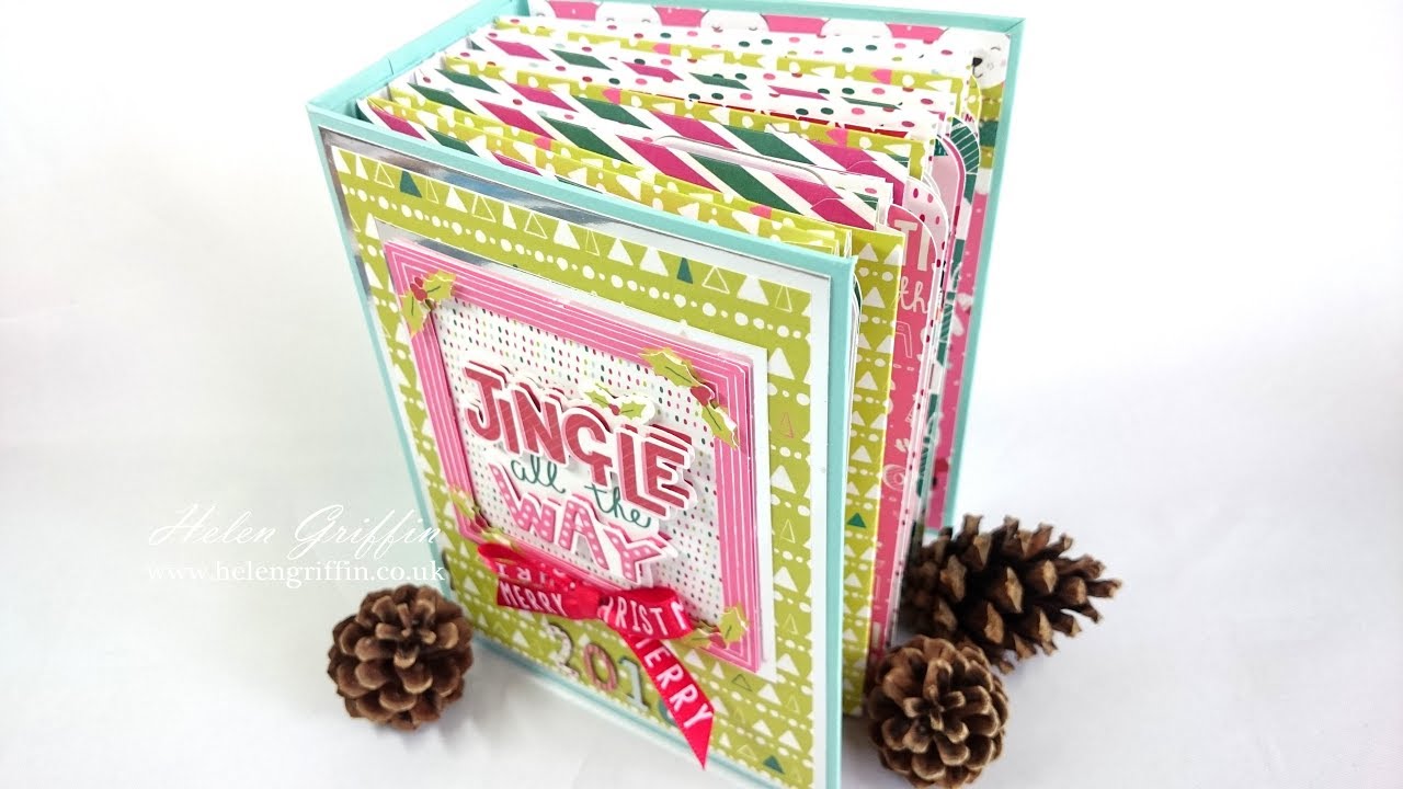 BONUS | Christmas in July 2018 | Envelope & Card Mini Album - YouTube