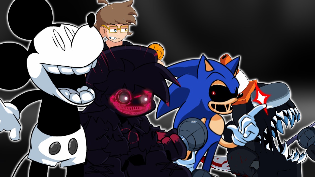 HD Dejection V2 but Everyone sings it ❰By Etheldyth❙240 FPS❙Friday Night Funkin'❱