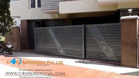Domestic Telescopic Sliding Gates Automation System / Double Sliding Gates Dealers India