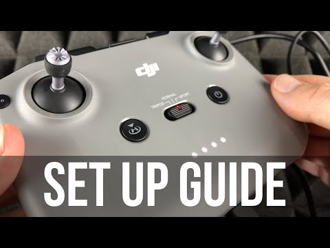 How to Set Up DJI Mavic Air 2 Controller