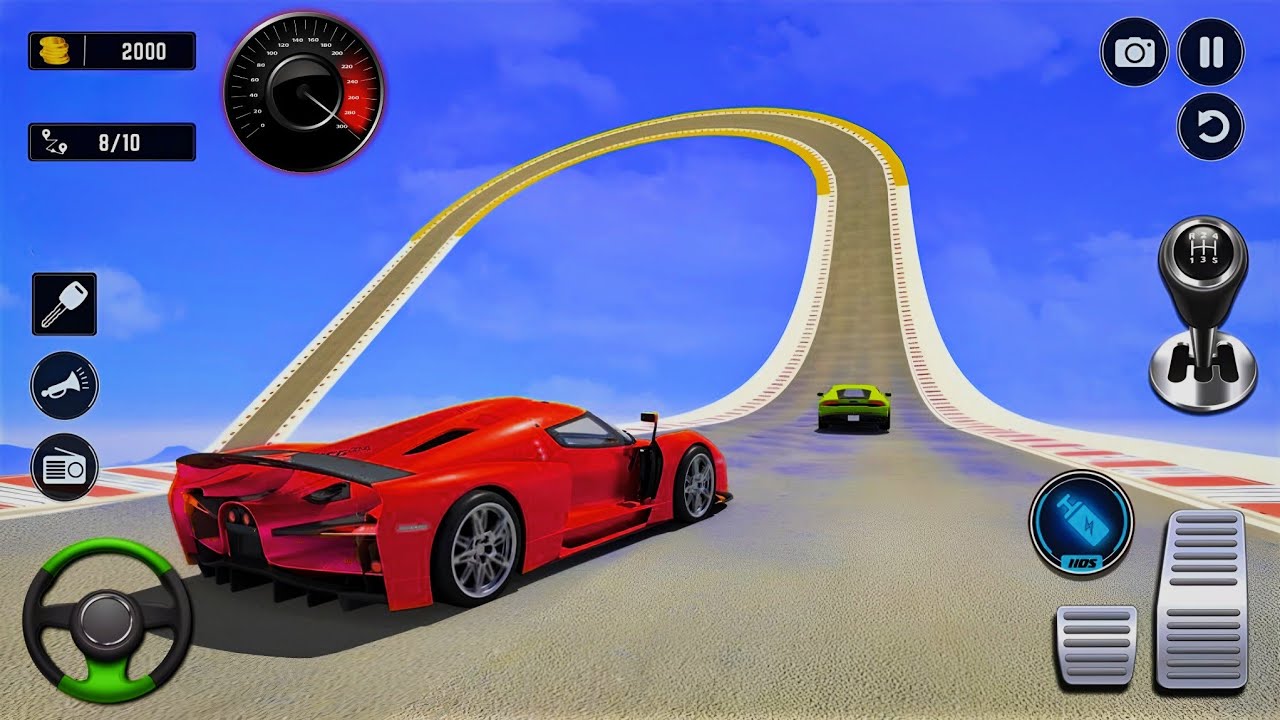 Ramp Super Car Racing - Car Racing 3D - Android Gameplay