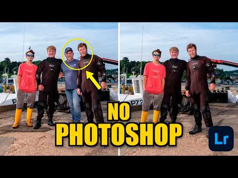 Removing People in Lightroom When You Don't Use Photoshop