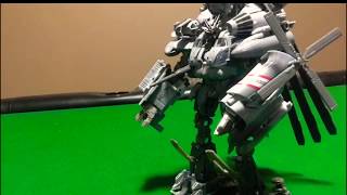 Transformers Stop Motion Test #4 (Blackout & Scorponok)