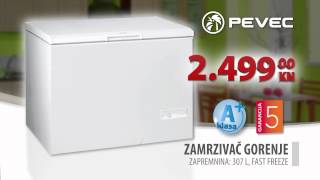 Video Pevec TV spot 2, ponuda vrijedi od 10.10.2013. do 31.10.2013. (author: Pevex)