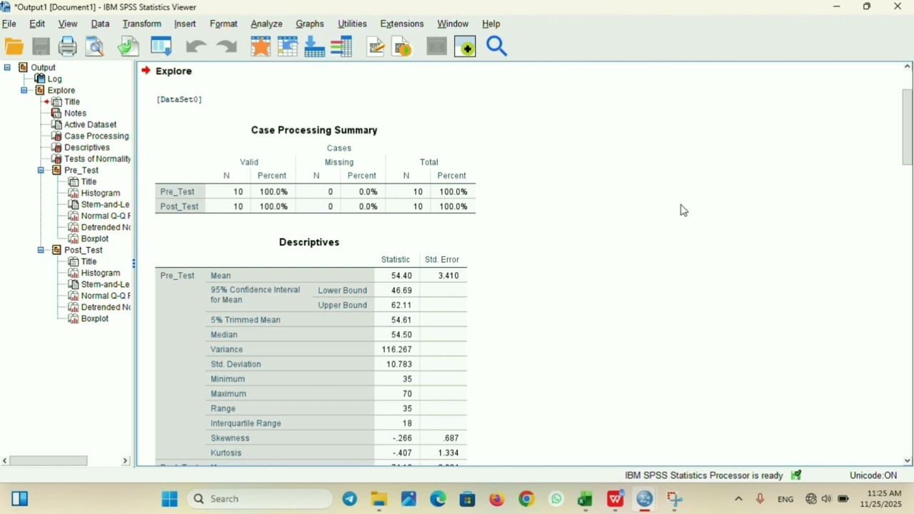 Uji Paried T Sampel di SPSS 