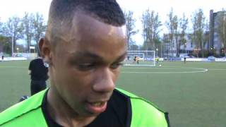 Rico Luijando in DUNO latjeschieten